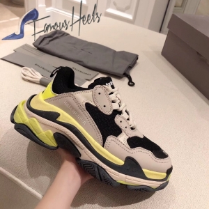 BALENCIAGA Triple S leather sneakers BALE-TS2665458887